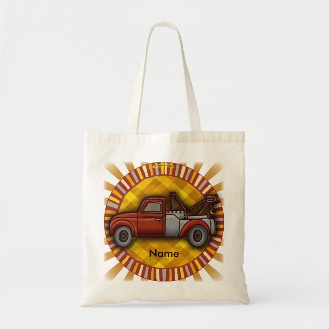 Bolsa Tote Rondo Tow Truck Tote Bag (Frente)