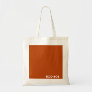 Bolsa Tote Rooibos - cor vermelha castanho
