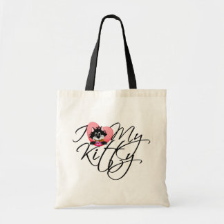 Bolsa Tote Rosa, adoro meus Camisetas e presentes Gatinhos