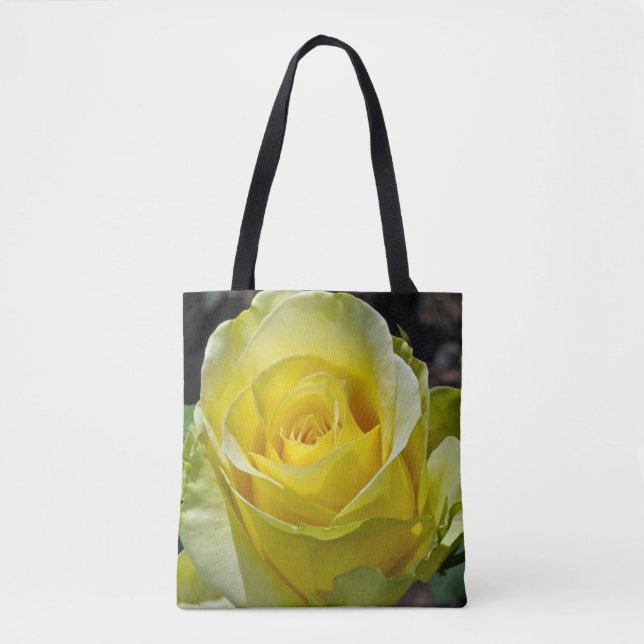 Bolsa Tote Rosa amarela (Frente)