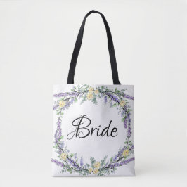 Bolsa Tote Rosa Amarela lavanda e Eucalyptus