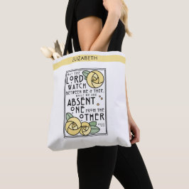 Bolsa Tote Rosa Amarela | Mizpah | Personalizado