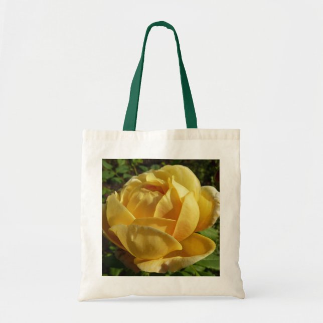 Bolsa Tote Rosa amarelo (Frente)