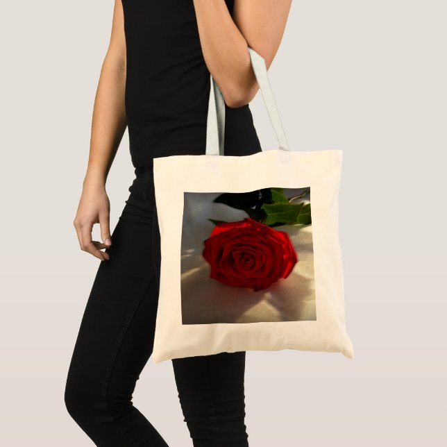 Bolsa Tote rosa ao anoitecer (Frente (produto))