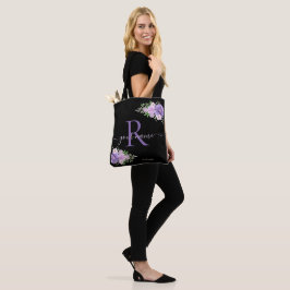 Bolsa Tote rosa azul marinho, Moderna Minimalista Elegante