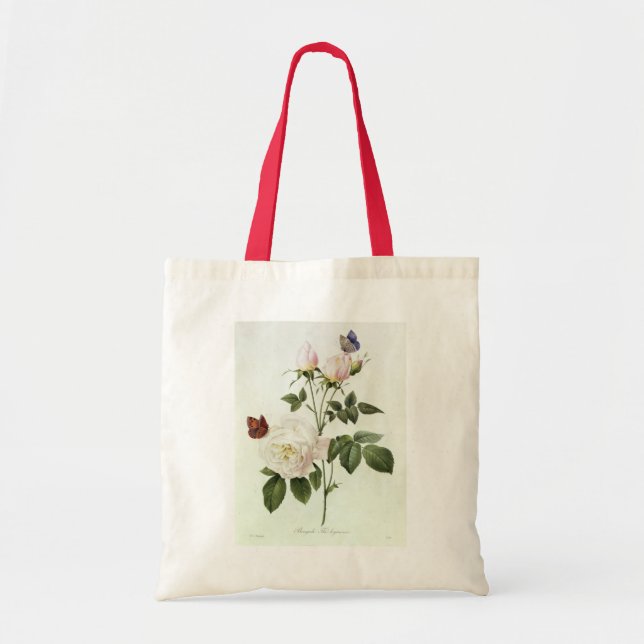 Bolsa Tote Rosa: Bengale o Hymenes, 'dos rosas de Les (Frente)