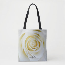 Bolsa Tote Rosa branca