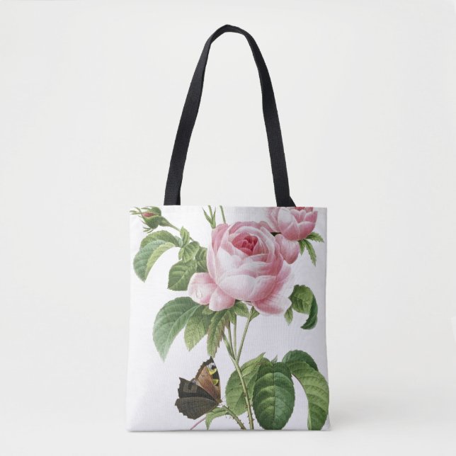 Bolsa Tote Rosa Centifolia (Frente)