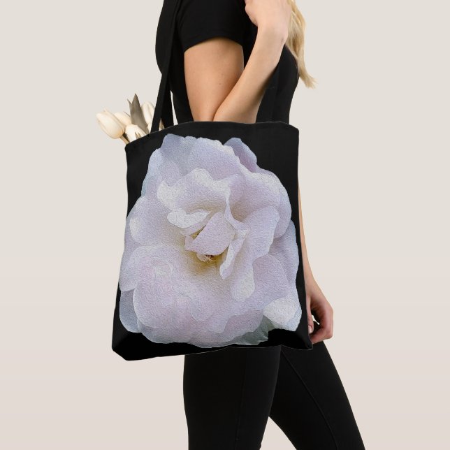 Bolsa Tote Rosa cinza rosa (Close Up)