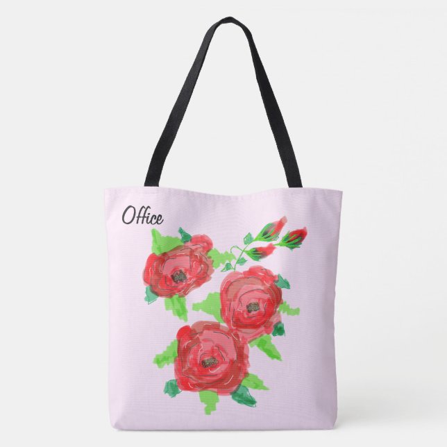 Bolsa Tote Rosa claro (Verso)