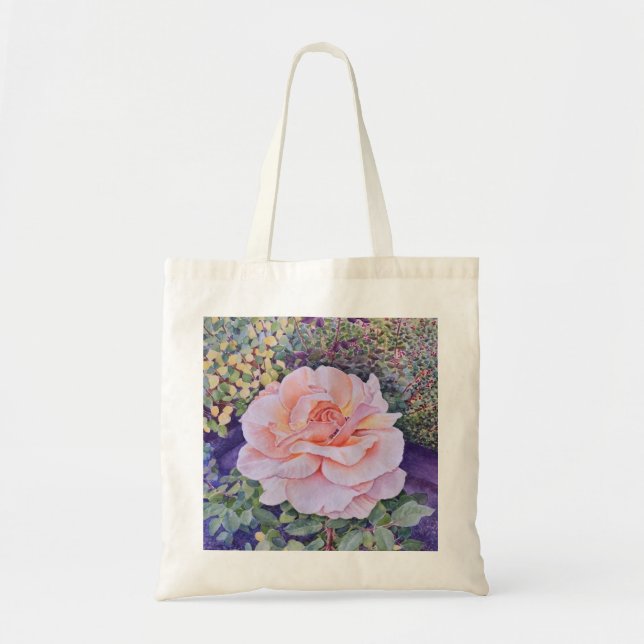 Bolsa Tote Rosa da Paz (Frente)