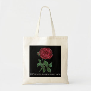 Bolsa Tote Rosa de Água Benta e Fogo do Inferno