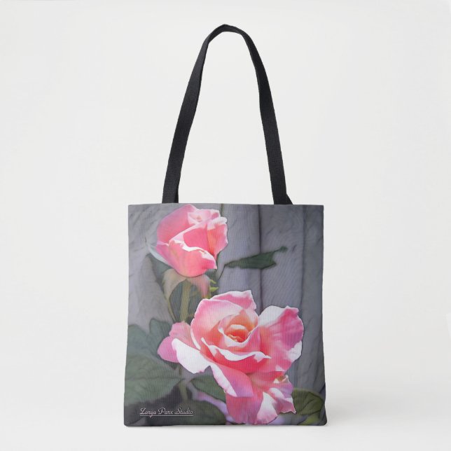 Bolsa Tote Rosa de Deux (Frente)