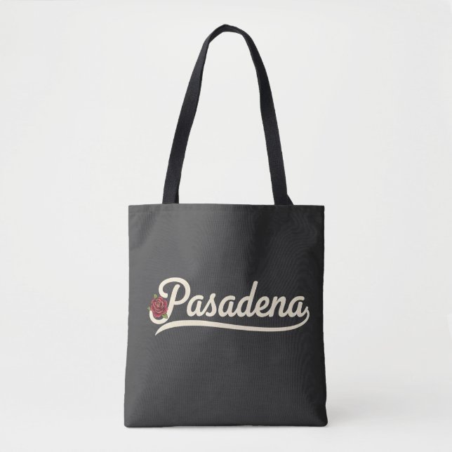 Bolsa Tote Rosa de Pasadena  (Frente)