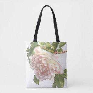 Bolsa Tote Rosa de pêssego azul