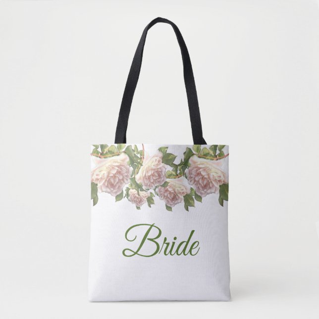 Bolsa Tote Rosa De Pêssego De Maré (Frente)