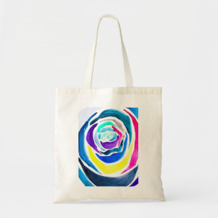 Bolsa Tote Rosa de pop azul