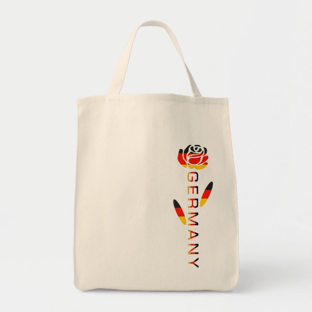 Bolsa Tote Rosa de Sinalizador Alemão (Frente)