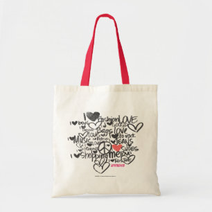 Bolsa Tote Rosa dos grafites