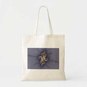Bolsa Tote Rosa Escuro - Mandelbrot Fractal