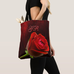 Bolsa Tote Rosa gótico monograma