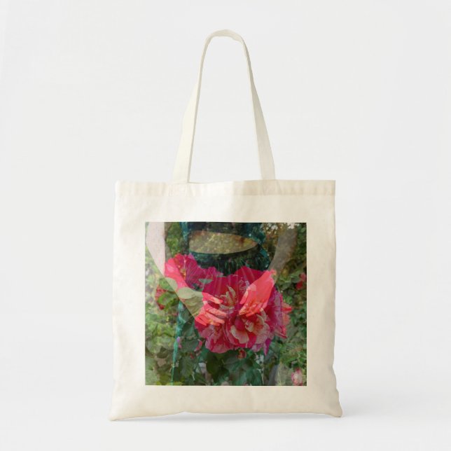Bolsa Tote Rosa in Bloom Tote Bag (Frente)