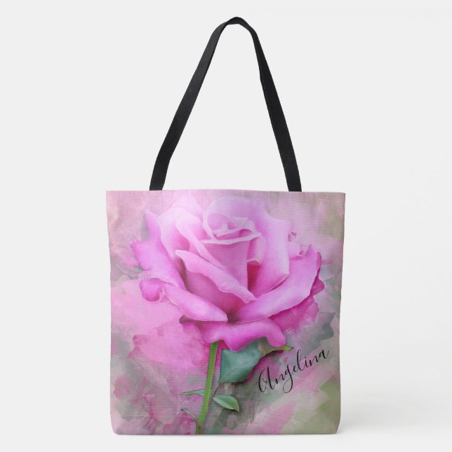 Bolsa Tote Rosa Rosa Rosa (Frente)
