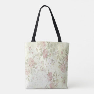Bolsa Tote Rosa Rosa Rosa Rosa chique Floral