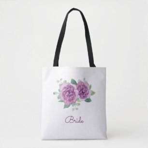 Bolsa Tote Rosa Roxo