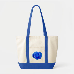 Bolsa Tote Rosa Toque de Flor com Bandeja Azul Rosa Bolsas de