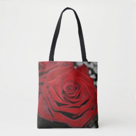 Bolsa Tote Rosa vermelha bonita