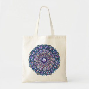 Bolsa Tote Rosace Azul