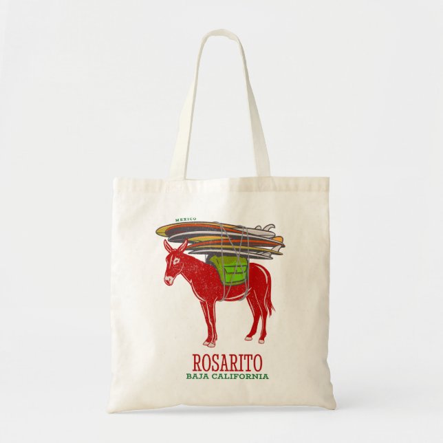 Bolsa Tote Rosarito Baja California México (Frente)