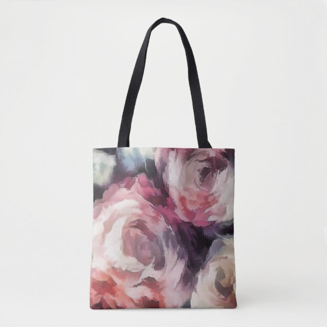Bolsa Tote Rosas (Frente)