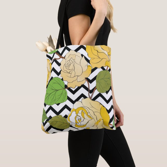 Bolsa Tote Rosas 12 (Close Up)