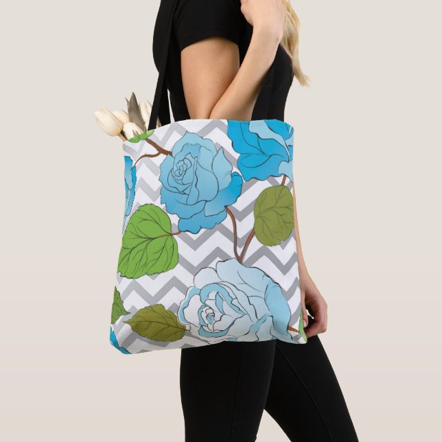 Bolsa Tote Rosas 14 (Close Up)