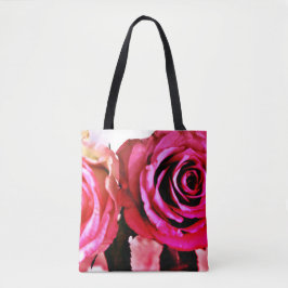 Bolsa Tote Rosas Bloqueadores