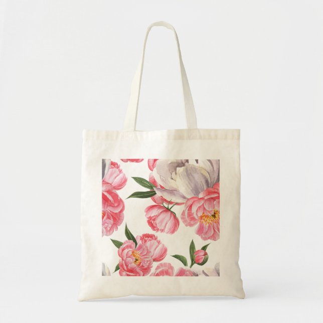Bolsa Tote Rosas bonitas (Frente)