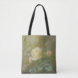 Bolsa Tote Rosas Cor-de-Rosa por Anthonore Christensen