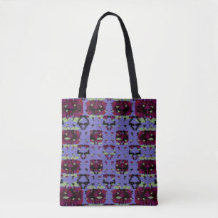 Bolsa Tote Rosas de Chama Celestial Contida