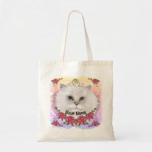 Bolsa Tote Rosas de Gato Persa