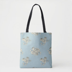 Bolsa Tote Rosas delicadas