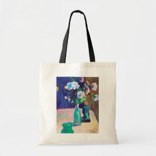 Bolsa Tote Rosas e Estatueta, Gauguin