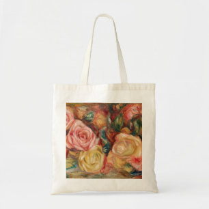 Bolsa Tote Rosas por pintura impressionista do Renoir