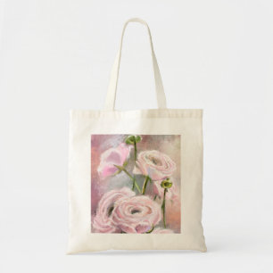 Bolsa Tote Rosas Rosa - Especial Para Você - Pintura Origina