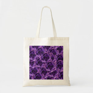 Bolsa Tote Rosas roxos ToteBag