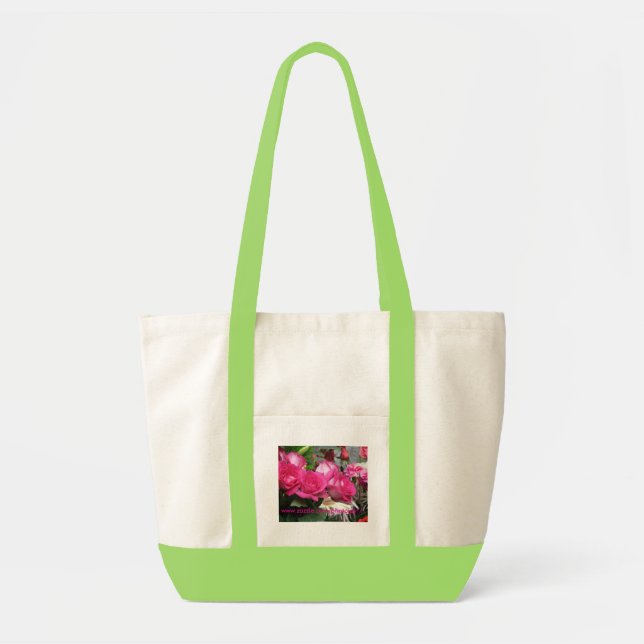 Bolsa Tote Rosas Totebag (Frente)