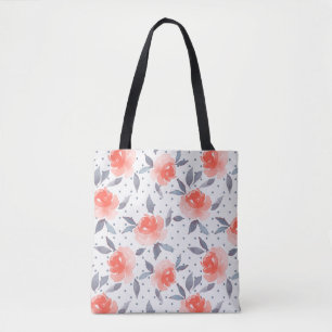Bolsa Tote Rosas vermelhas