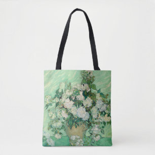 Bolsa Tote Rosas Vincent van Gogh Impressionista