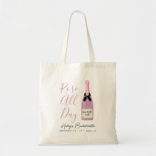 Bolsa Tote Rose All Day Napa Winery Bachelorette